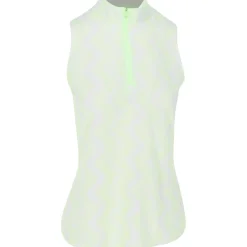 Adidas Ladies Golf Apparel^Utiate365 Ottoan Printed eevee hirt Poo hort eeve Gof Appare