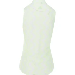 Adidas Ladies Golf Apparel^Utiate365 Ottoan Printed eevee hirt Poo hort eeve Gof Appare