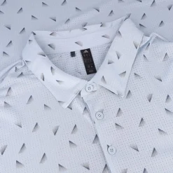 Adidas Mens Golf Apparel|Golf Shirts^Utiate365 Printed Faded Triange eh hirt Poo hort eeve Gof Appare