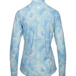 Adidas Ladies Golf Apparel^Utiate365 Printed Quarter-Zip ock Outerwear Puover Gof Appare