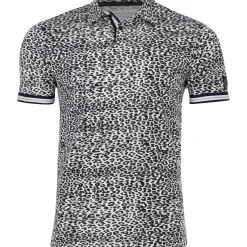 Adidas Golf Shirts^AdiCro eopard hirt Poo hort eeve Gof Appare