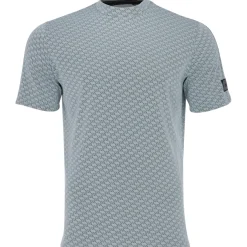 Adidas Golf Shirts^Adicro onogra ock Neck hirt Poo hort eeve Gof Appare