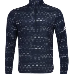 Adidas Outerwear^Core Printed Quarter Zip Outerwear Puover Gof Appare