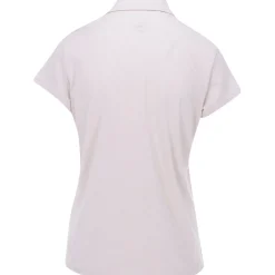 Adidas Ladies Golf Apparel^Go To Heathered hirt Poo hort eeve Gof Appare