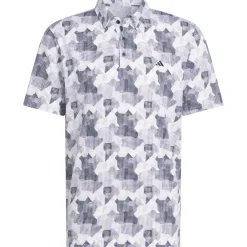 Adidas Golf Shirts^GoTo Printed hirt Poo hort eeve Gof Appare