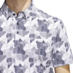 Adidas Golf Shirts^GoTo Printed hirt Poo hort eeve Gof Appare