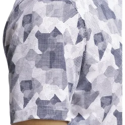 Adidas Golf Shirts^GoTo Printed hirt Poo hort eeve Gof Appare