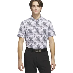 Adidas Golf Shirts^GoTo Printed hirt Poo hort eeve Gof Appare