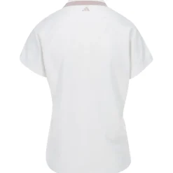 Adidas Ladies Golf Apparel^GoTo hirt Poo hort eeve Gof Appare