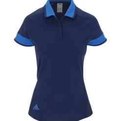 Adidas Ladies Golf Apparel^Heat.RDY hirt Poo hort eeve Gof Appare