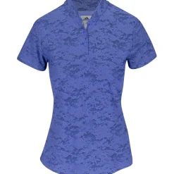 Adidas Ladies Golf Apparel^Jacquard hirt Poo hort eeve Gof Appare