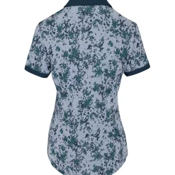 Adidas Ladies Golf Apparel^Jacquard hirt Poo hort eeve Gof Appare