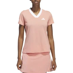 Adidas Ladies Golf Apparel^ade with Nature Top hirt Poo hort eeve Gof Appare