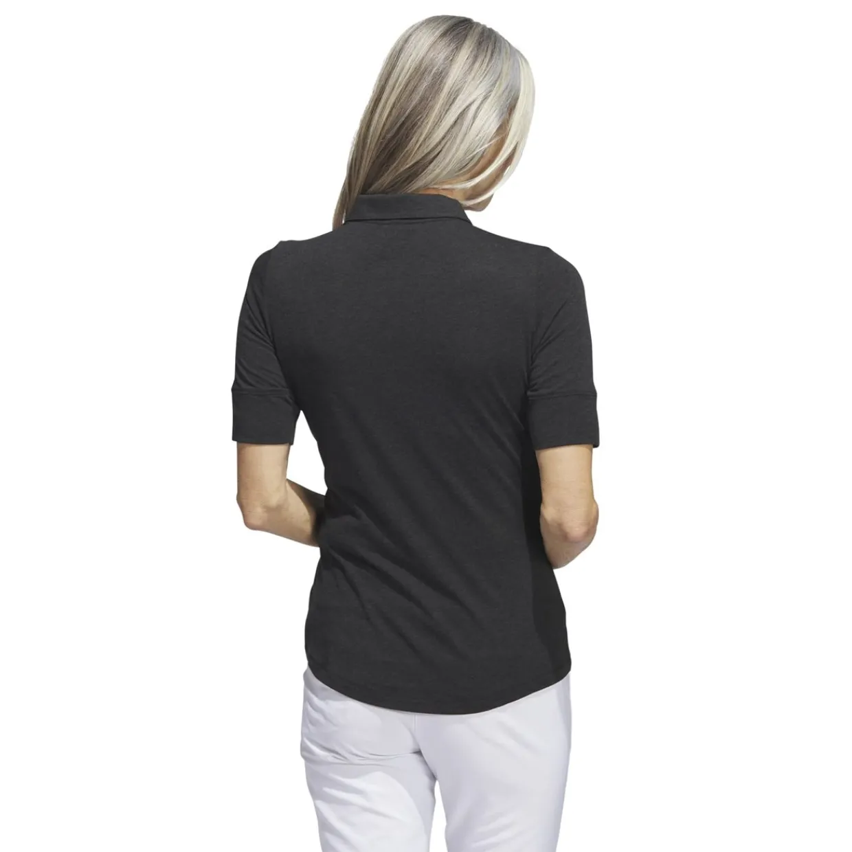 Adidas Ladies Golf Apparel^eange hirt Poo hort eeve Gof Appare