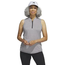 Adidas Ladies Golf Apparel^Ottoan Two Tone eevee hirt Poo hort eeve Gof Appare