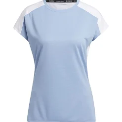 Adidas Ladies Golf Apparel^PrieBue HEAT.RDY hirt Poo hort eeve Gof Appare