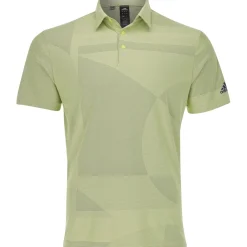 Adidas Golf Shirts^hape Jacquard hirt Poo hort eeve Gof Appare
