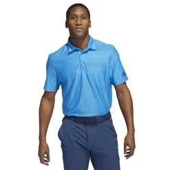 Adidas Golf Shirts^hape Jacquard hirt Poo hort eeve Gof Appare