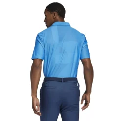 Adidas Golf Shirts^hape Jacquard hirt Poo hort eeve Gof Appare