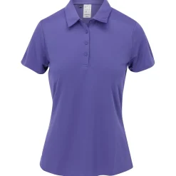 Adidas Ladies Golf Apparel^oid Perforance hirt Poo hort eeve Gof Appare