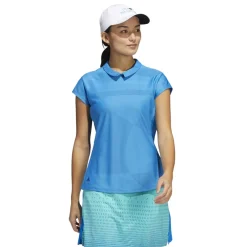 Adidas Ladies Golf Apparel^port Preforance Jaquard hirt Poo hort eeve Gof Appare