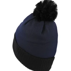 Adidas Golf Hats^3-Stripes COLD RDY Pom Beanie Headwear Knit Hat Golf Apparel