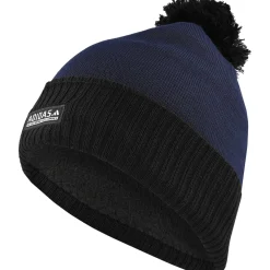 Adidas Golf Hats^3-Stripes COLD RDY Pom Beanie Headwear Knit Hat Golf Apparel