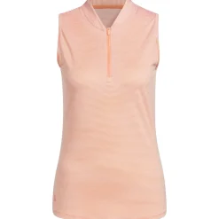 Adidas Ladies Golf Apparel^Two-Coor Ottoan hirt Poo hort eeve Gof Appare