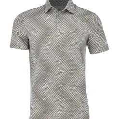 Adidas Golf Shirts^Utiate365 Aover Print hirt Poo hort eeve Gof Appare