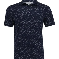 Adidas Golf Shirts^Utiate 365 A-Over Print hirt Poo hort eeve Gof Appare