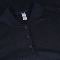 Adidas Ladies Golf Apparel^Utiate365 Diaond Jacquard hirt Poo hort eeve Gof Appare