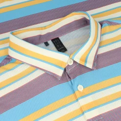 Adidas Golf Shirts^Utiate365 Heat RDY tripe hirt Poo hort eeve Gof Appare