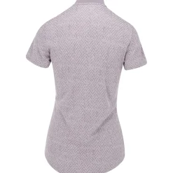 Adidas Ladies Golf Apparel^Utiate365 Jacquard hirt Poo hort eeve Gof Appare