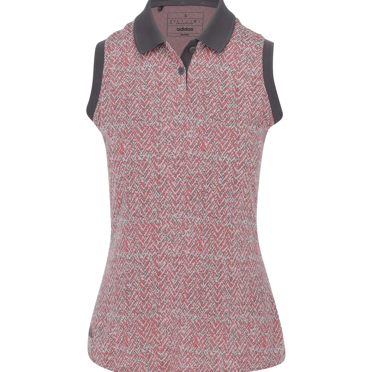 Adidas Ladies Golf Apparel^Utiate365 Jacquard eevee hirt Poo hort eeve Gof Appare