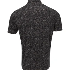 Adidas Golf Shirts^Utiate365 Power Grid Print hirt Poo hort eeve Gof Appare