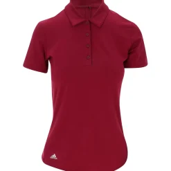 Adidas Ladies Golf Apparel^Utiate365 Priegreen hirt Poo hort eeve Gof Appare