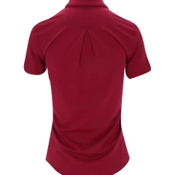 Adidas Ladies Golf Apparel^Utiate365 Priegreen hirt Poo hort eeve Gof Appare