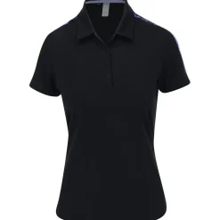 Adidas Ladies Golf Apparel^Utiate365 Printed '24 hirt Poo hort eeve Gof Appare