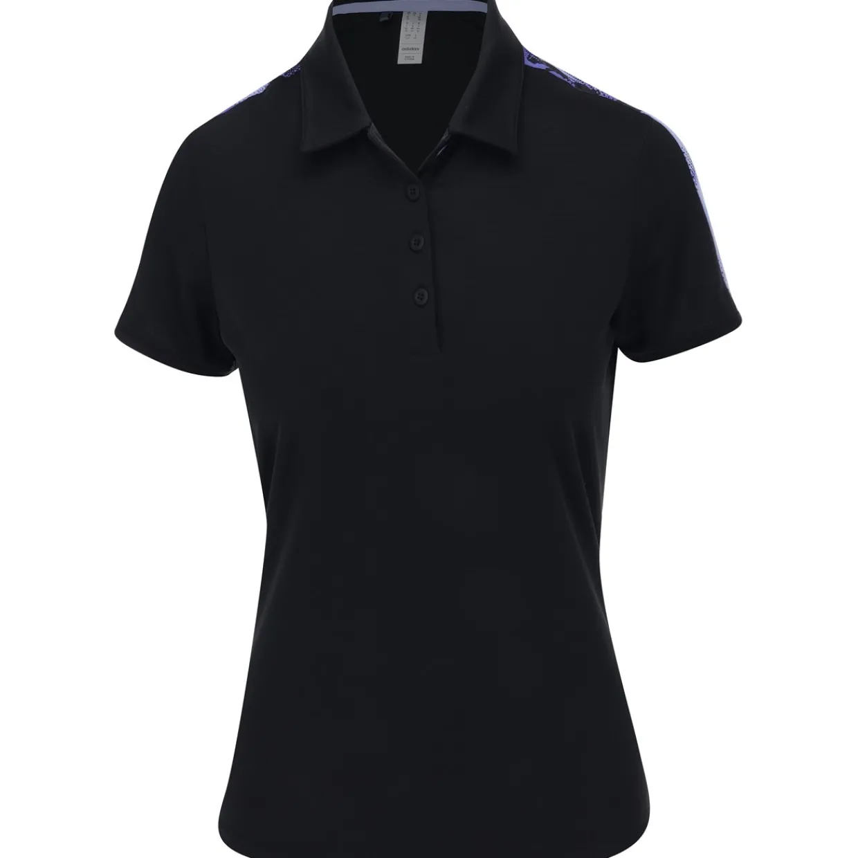 Adidas Ladies Golf Apparel^Utiate365 Printed '24 hirt Poo hort eeve Gof Appare