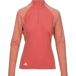 Adidas Ladies Golf Apparel^Utiate365 Quarter-Zip ock Outerwear Puover Gof Appare