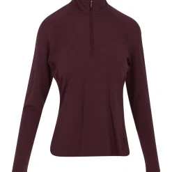 Adidas Ladies Golf Apparel^Utiate 365 oid Quarter Zip ock Outerwear Puover Gof Appare