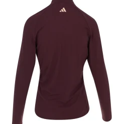 Adidas Ladies Golf Apparel^Utiate 365 oid Quarter Zip ock Outerwear Puover Gof Appare