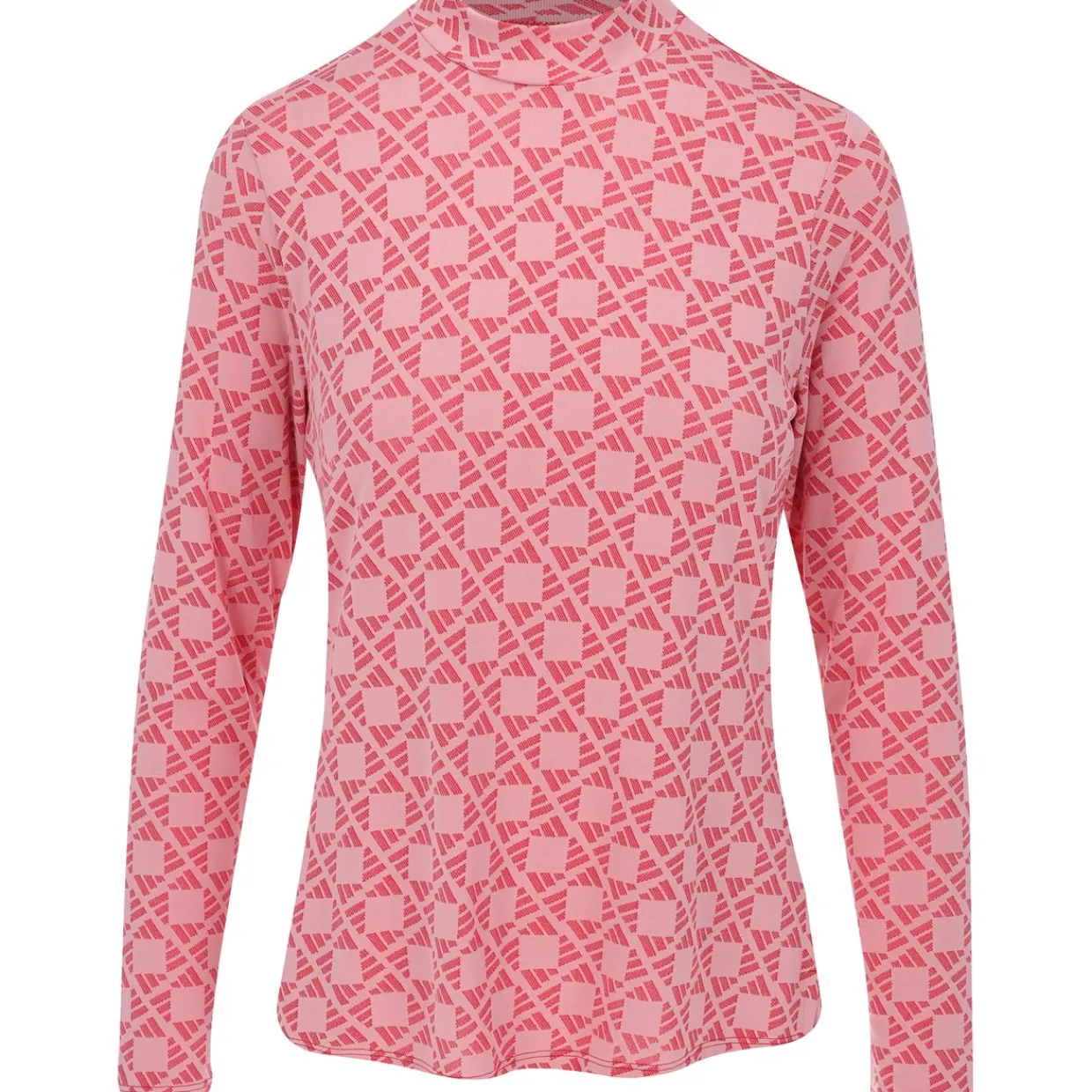 Adidas Ladies Golf Apparel^Utiate365 Tour HEAT.RDY ock Neck hirt Poo ong eeve Gof Appare