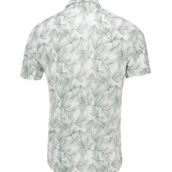 Adidas Golf Shirts^UT365 Pine Print hirt Poo hort eeve Gof Appare