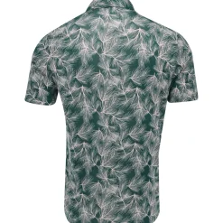 Adidas Golf Shirts^UT365 Pine Print hirt Poo hort eeve Gof Appare