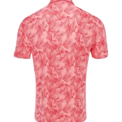 Adidas Golf Shirts^UT365 Pine Print hirt Poo hort eeve Gof Appare