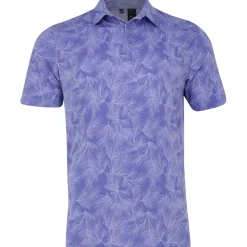 Adidas Golf Shirts^UT365 Pine Print hirt Poo hort eeve Gof Appare