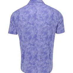 Adidas Golf Shirts^UT365 Pine Print hirt Poo hort eeve Gof Appare