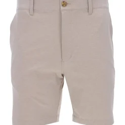 Ben Hogan Mens Golf Apparel|Golf Shorts^8" Performance Heather Shorts Flat Front Golf Apparel