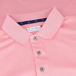 Ben Hogan Mens Golf Apparel|Golf Shirts^2 Tone icro Geo Jacquard hirt Poo hort eeve Gof Appare